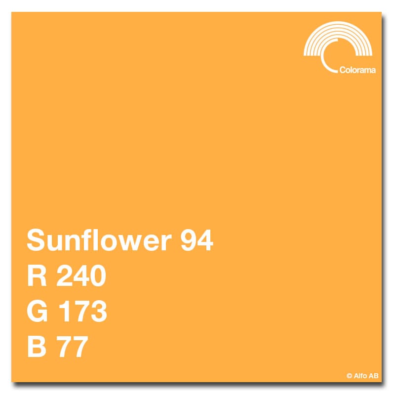 Colorama Bakgrundspapper 2,72x11m Sunflower