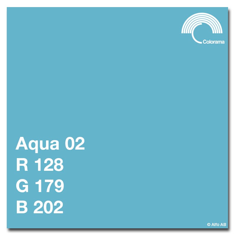 Colorama Bakgrundspapper Aqua, 2,72x11m