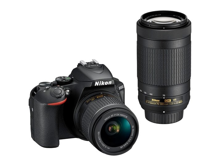 Nikon D5600 + 18-55 VR + 70-300 VR