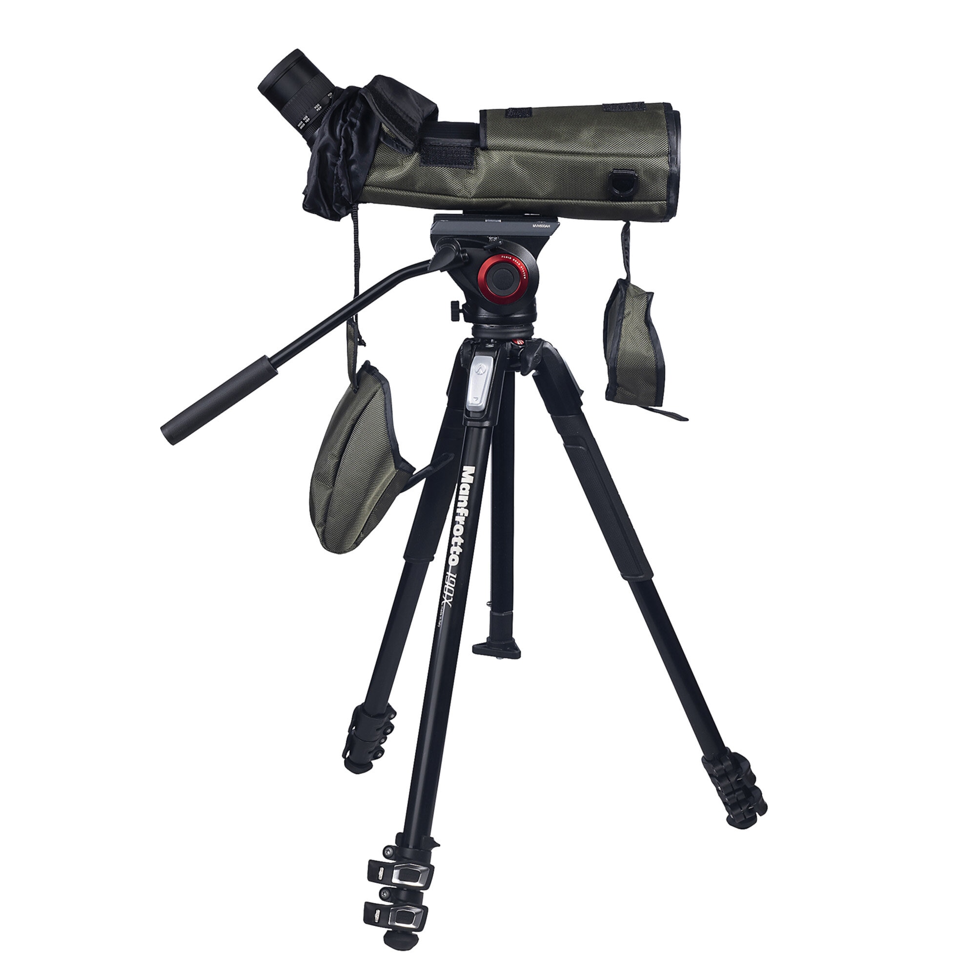 NSO Ekbacken 20-60x85 APO + Manfrotto MVH500/MT190X3