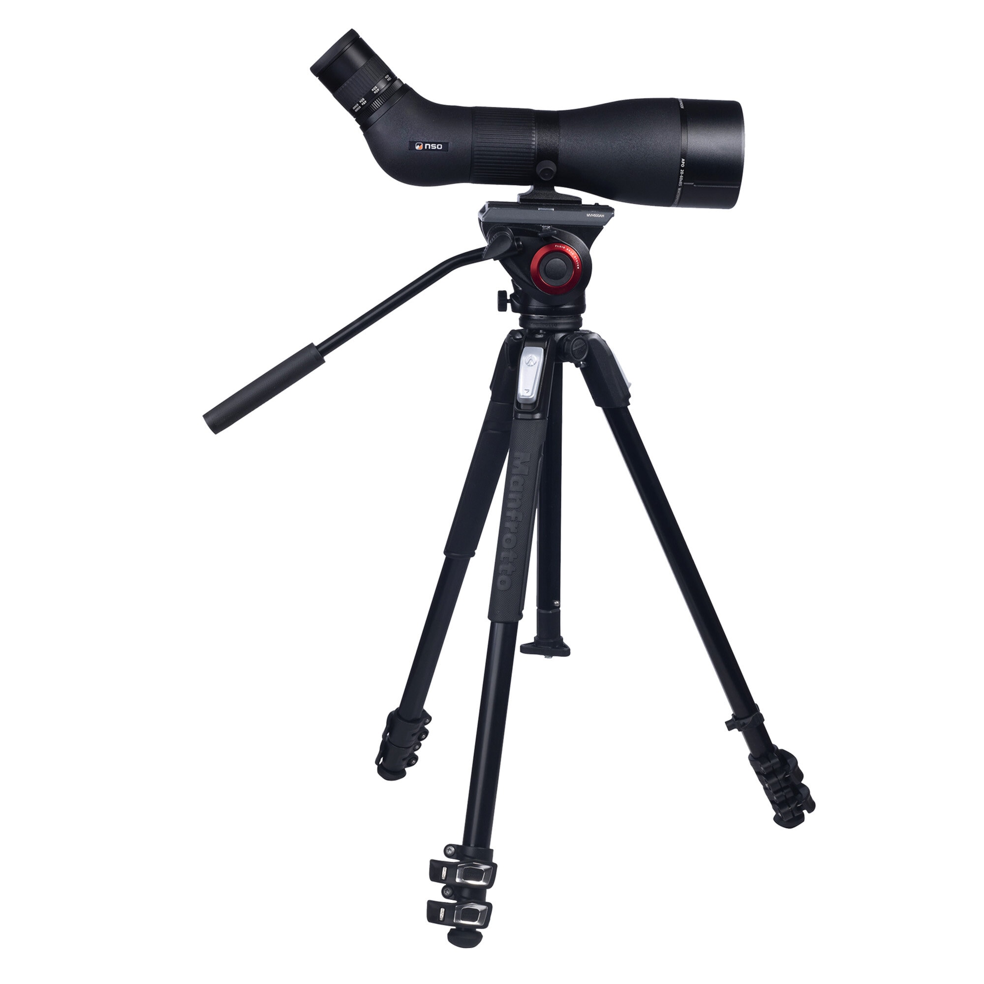 NSO Ekbacken 20-60x85 APO + Manfrotto MVH500/MT190X3