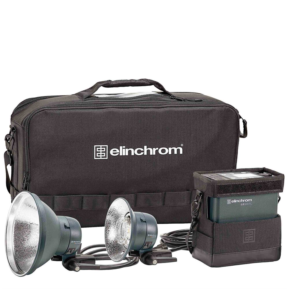 Elinchrom ELB 500 TTL Dual To Go - Two head set