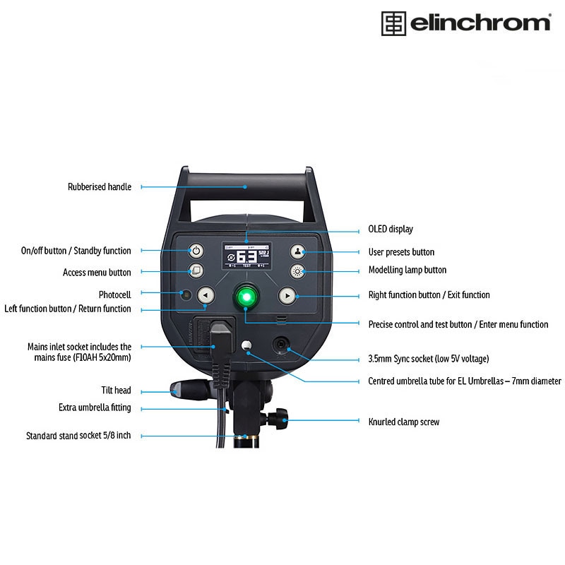 Elinchrom ELC Pro HD 1000 To go set