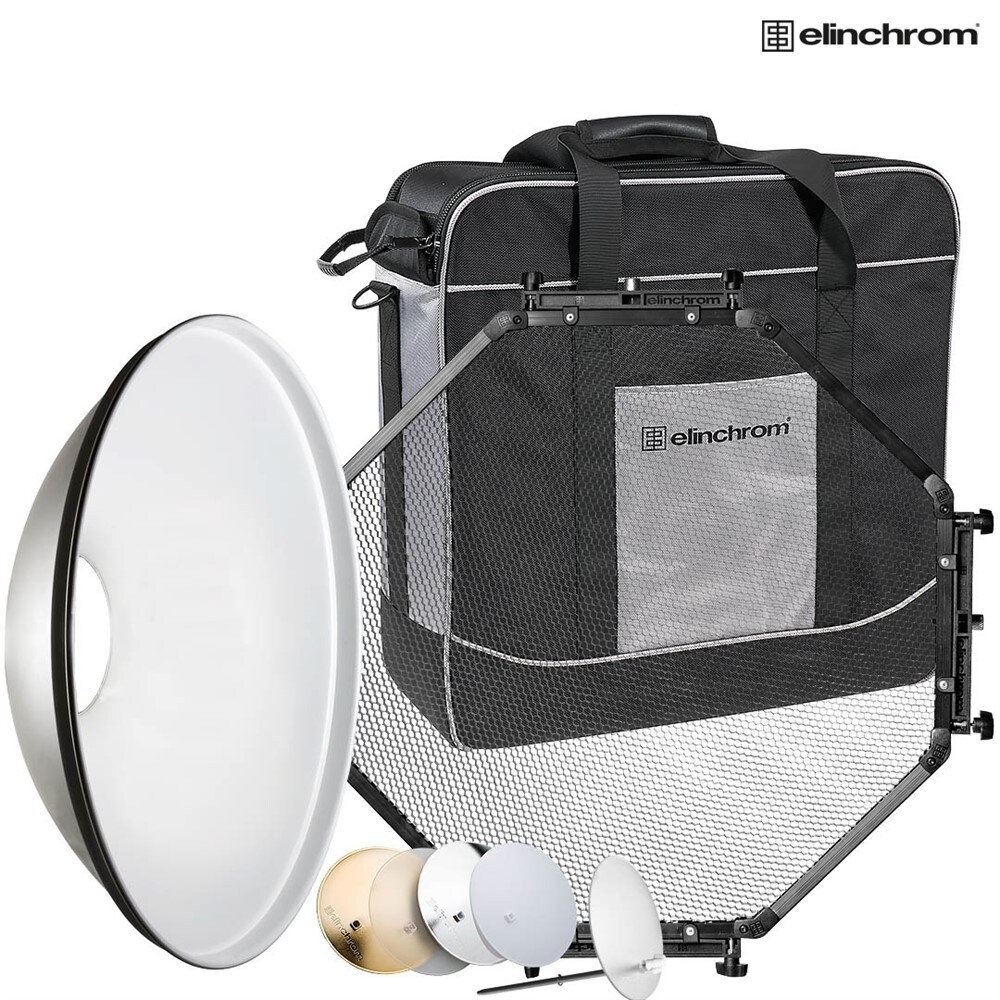 Elinchrom Reflektor Mini Soft 44cm 80° Vit inkl. raster och väska