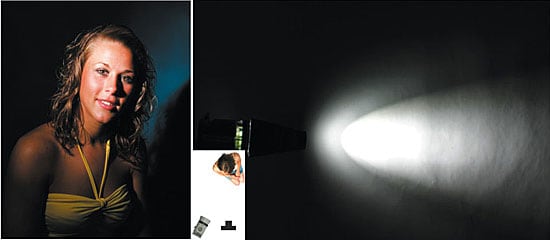 Elinchrom Snoot med raster