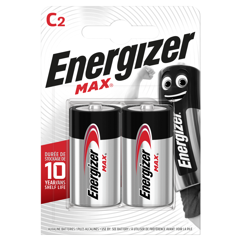 Energizer Max C 2-Pack / LR-14