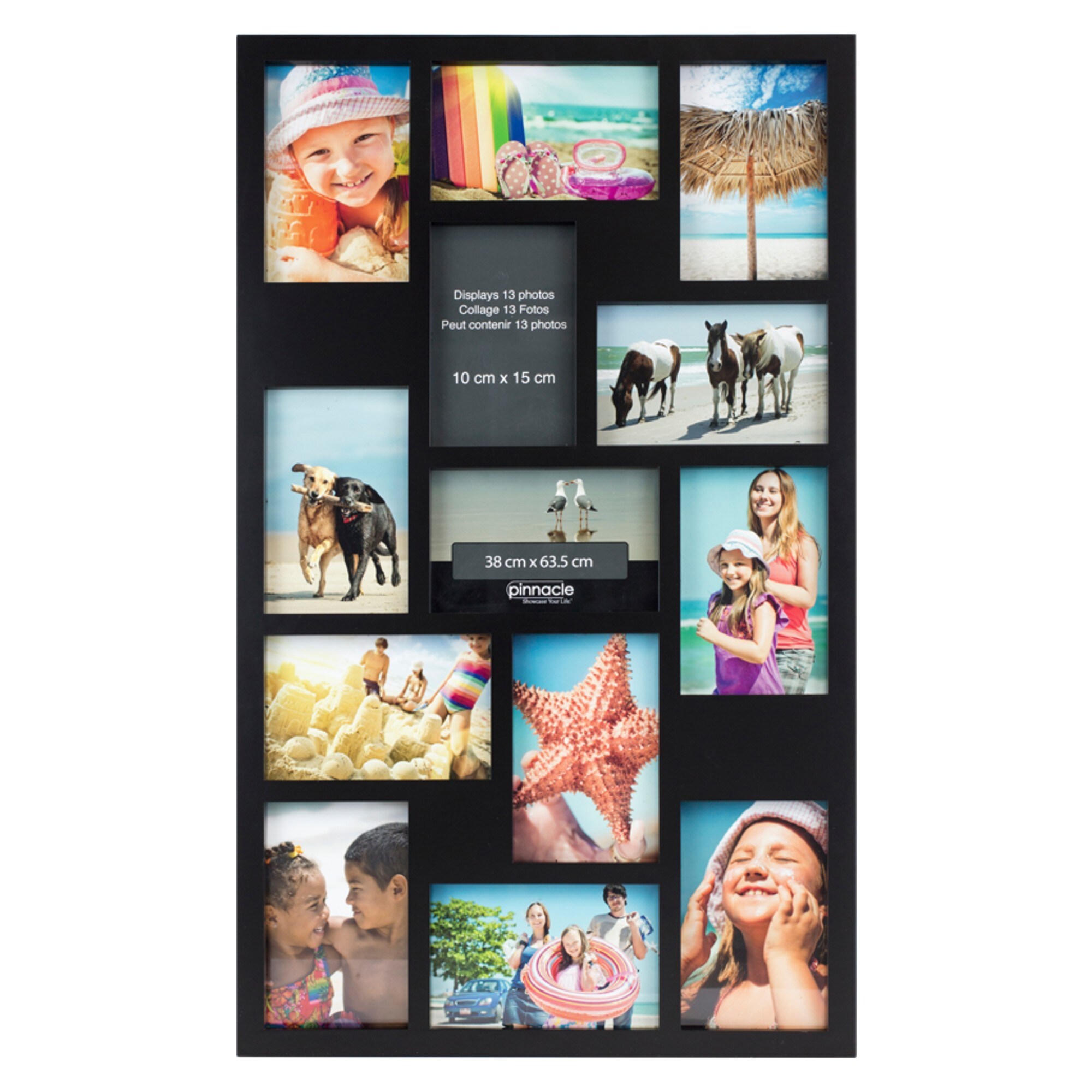 Focus Collageram 13 bilder Svart