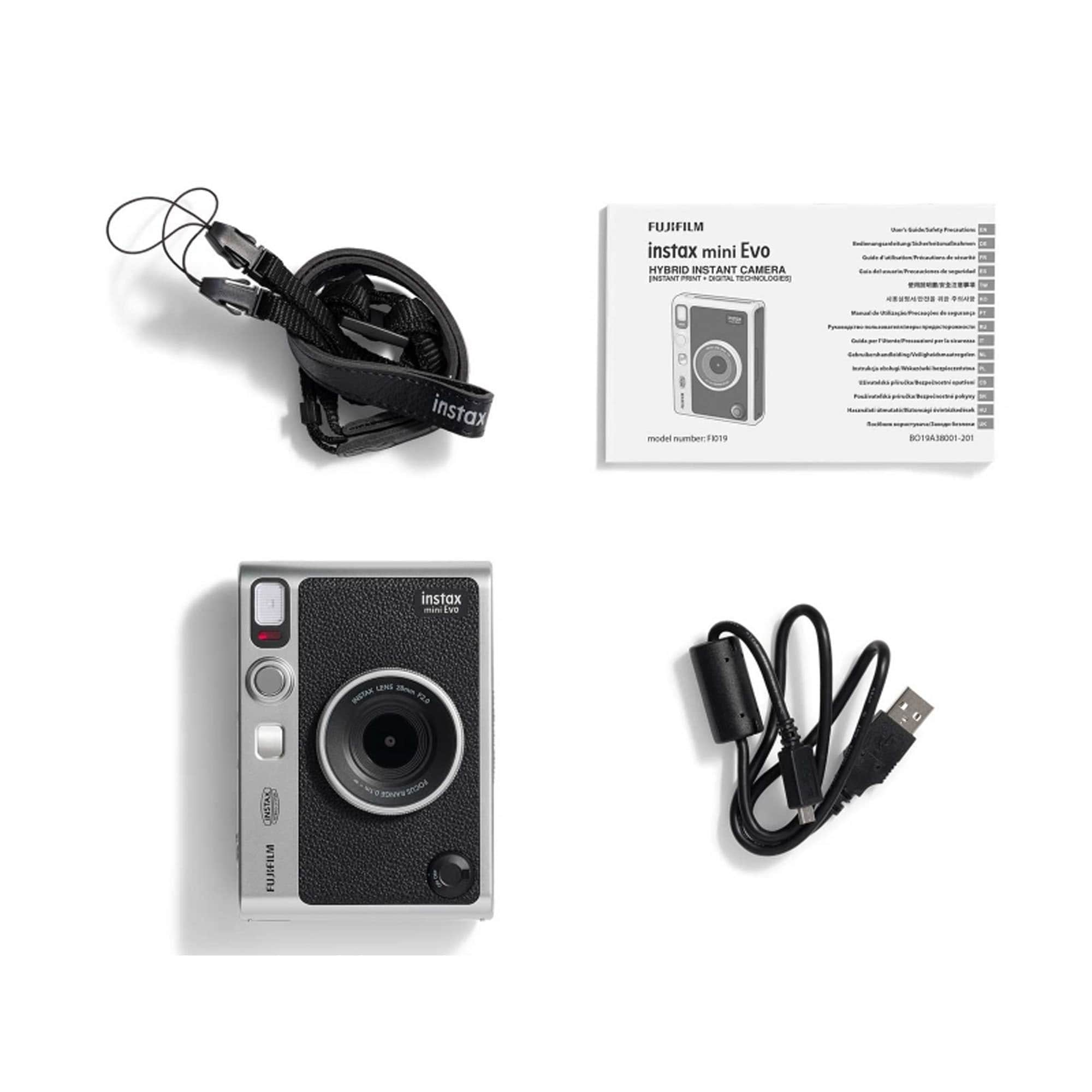 Fujifilm Instax Mini Evo Svart