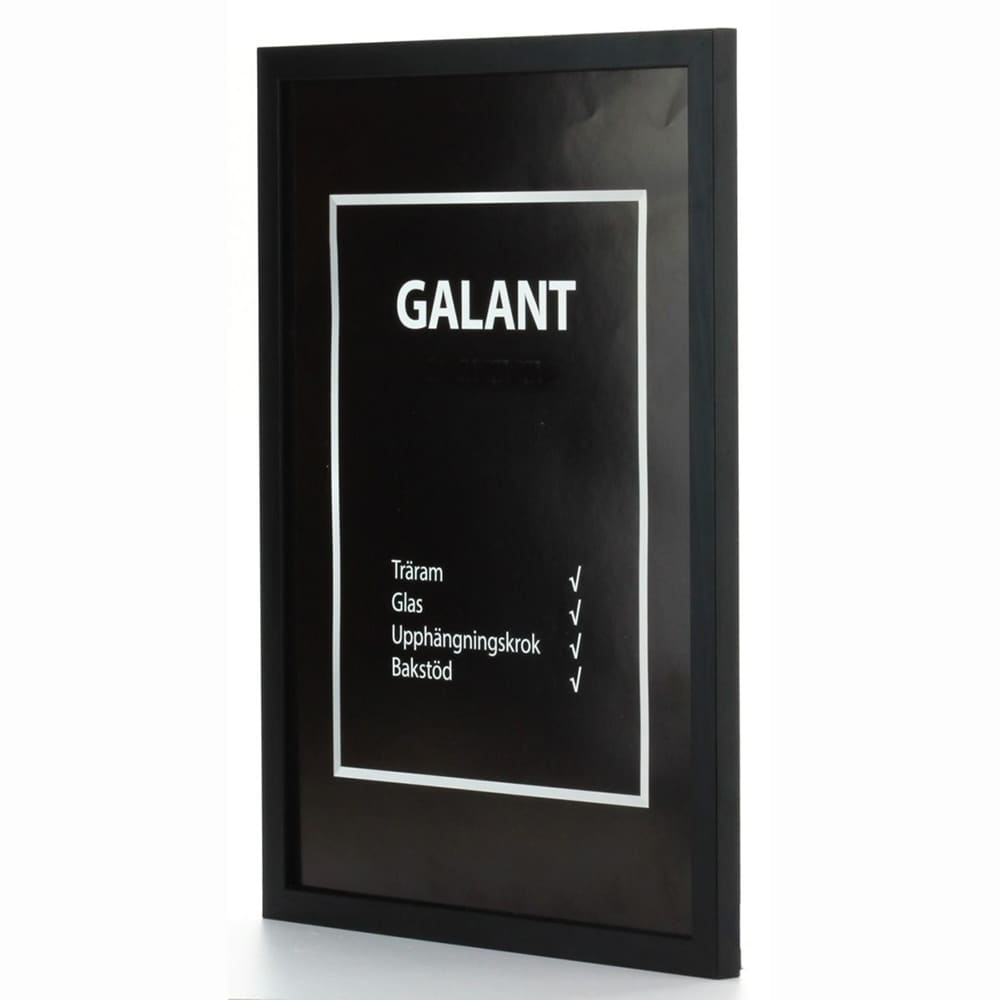 Galant Svart 11x15