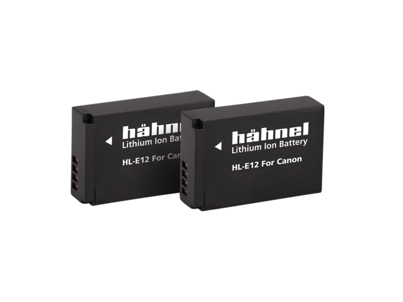 Hähnel Battery Canon HL-E12 Twin Pack