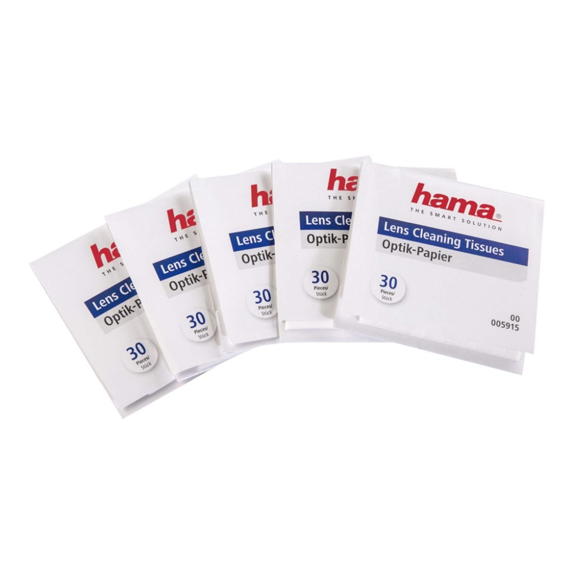 Hama Linsputspapper Engångsdukar 30st