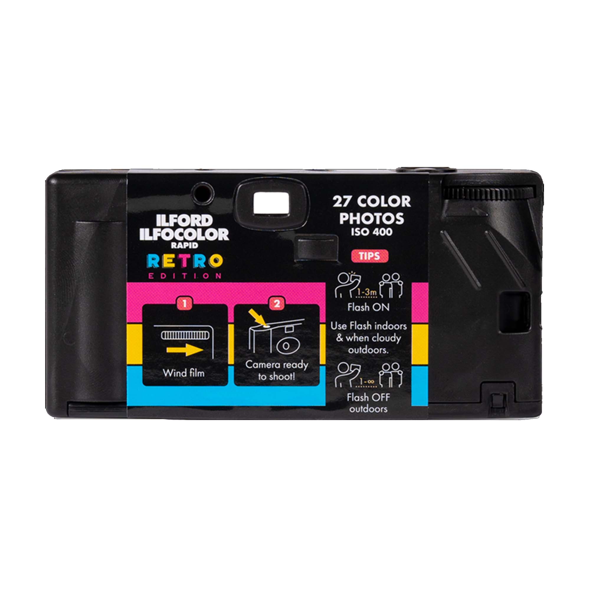 Ilford Ilfocolor Engångskamera Rapid Retro 27 bilder