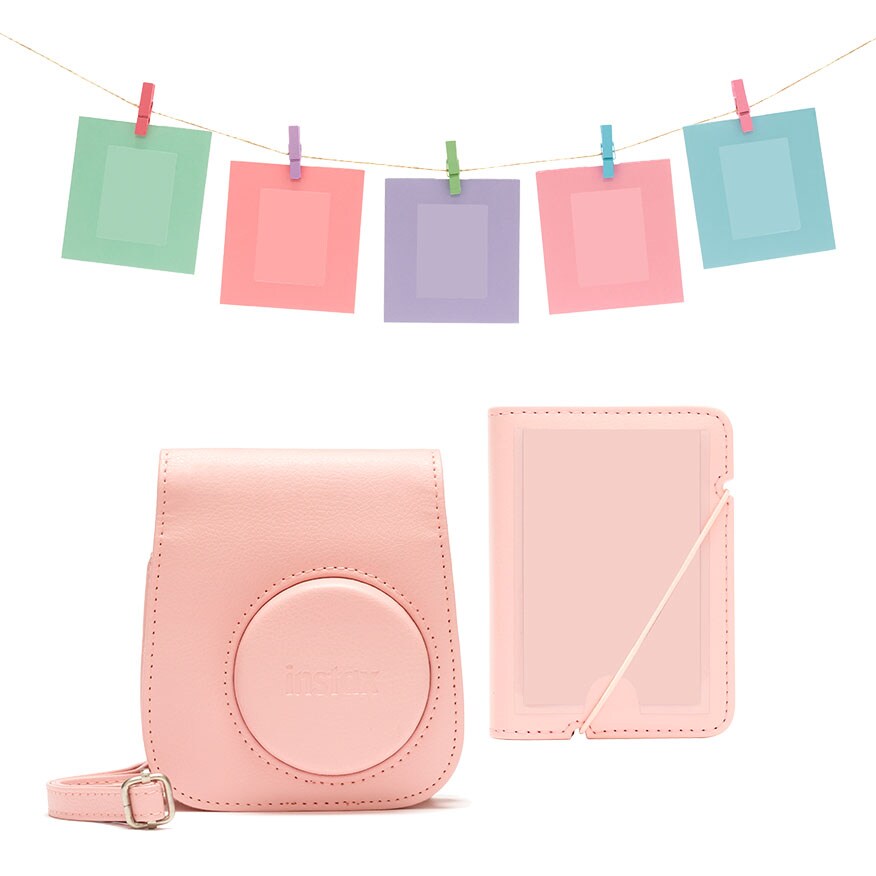 Fujifilm Instax Mini 11 Tillbehörskit Blush-Pink