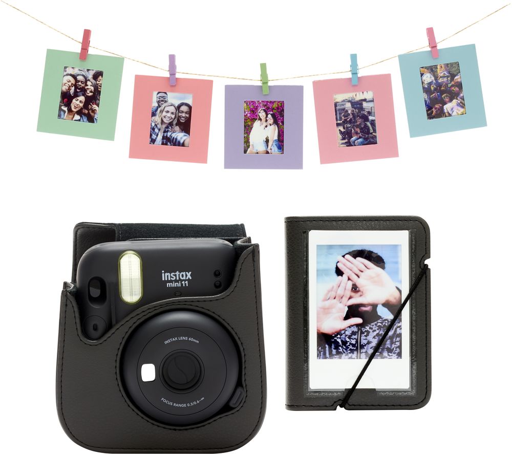 Fujifilm Instax Mini 11 Tillbehörskit Charcoal-Grey