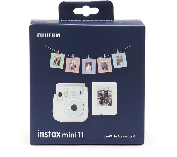 Fujifilm Instax Mini 11 Tillbehörskit Ice-White