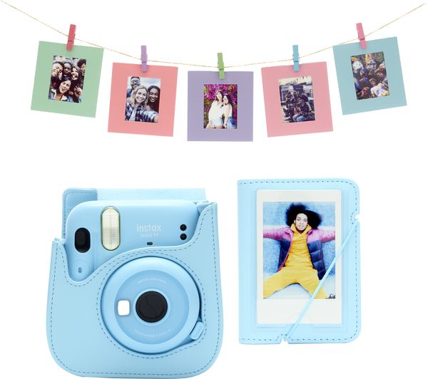 Fujifilm Instax Mini 11 Tillbehörskit Sky-Blue