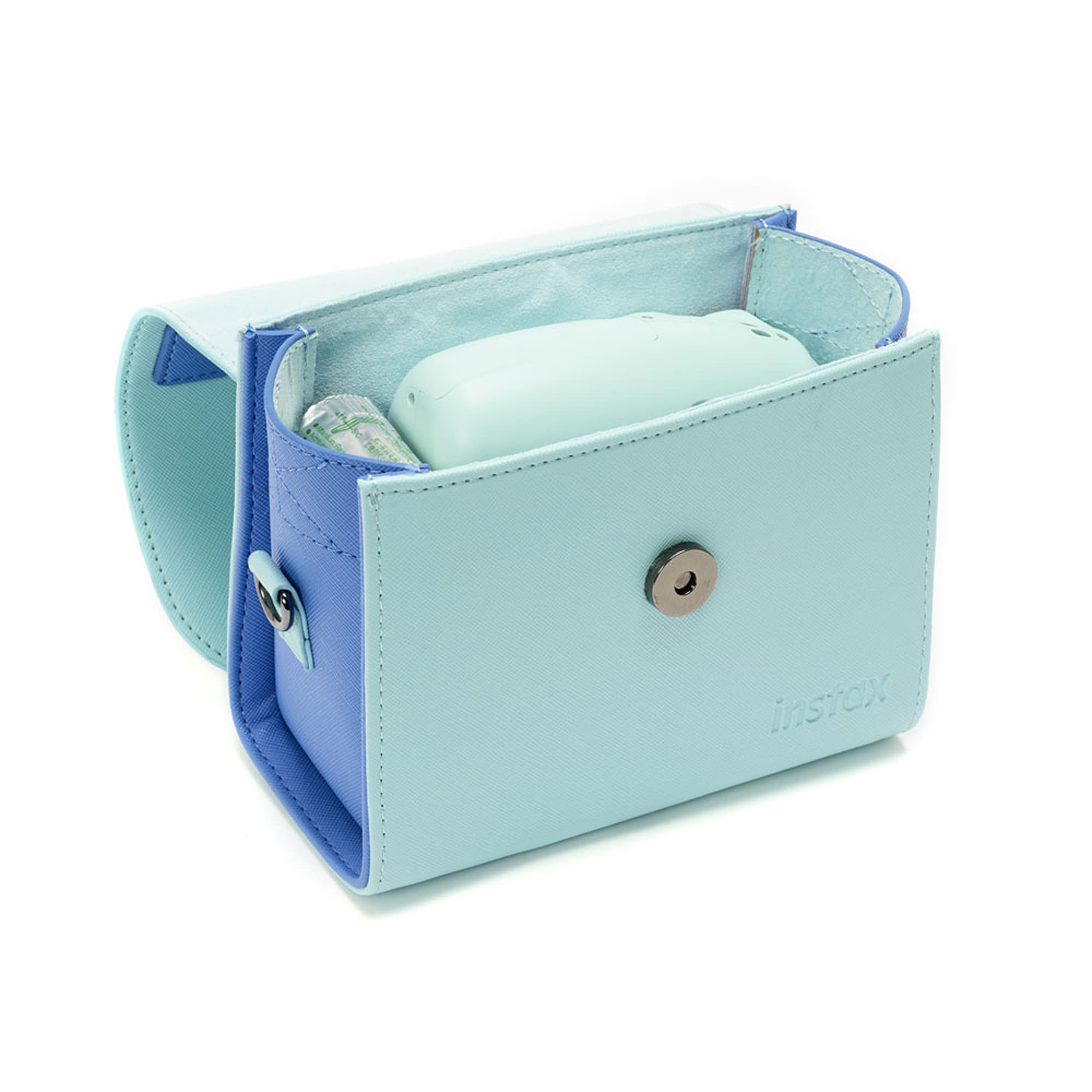 Fujifilm Instax Mini Väska Ice Blue Med Handtag