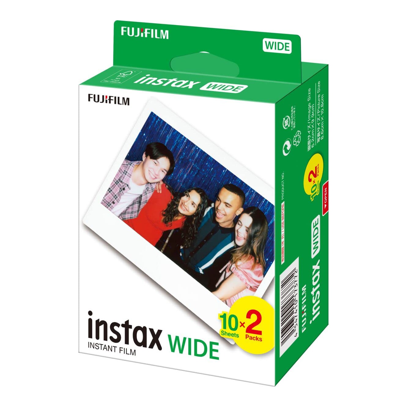 Fujifilm Instax Wide 2x10 bilder
