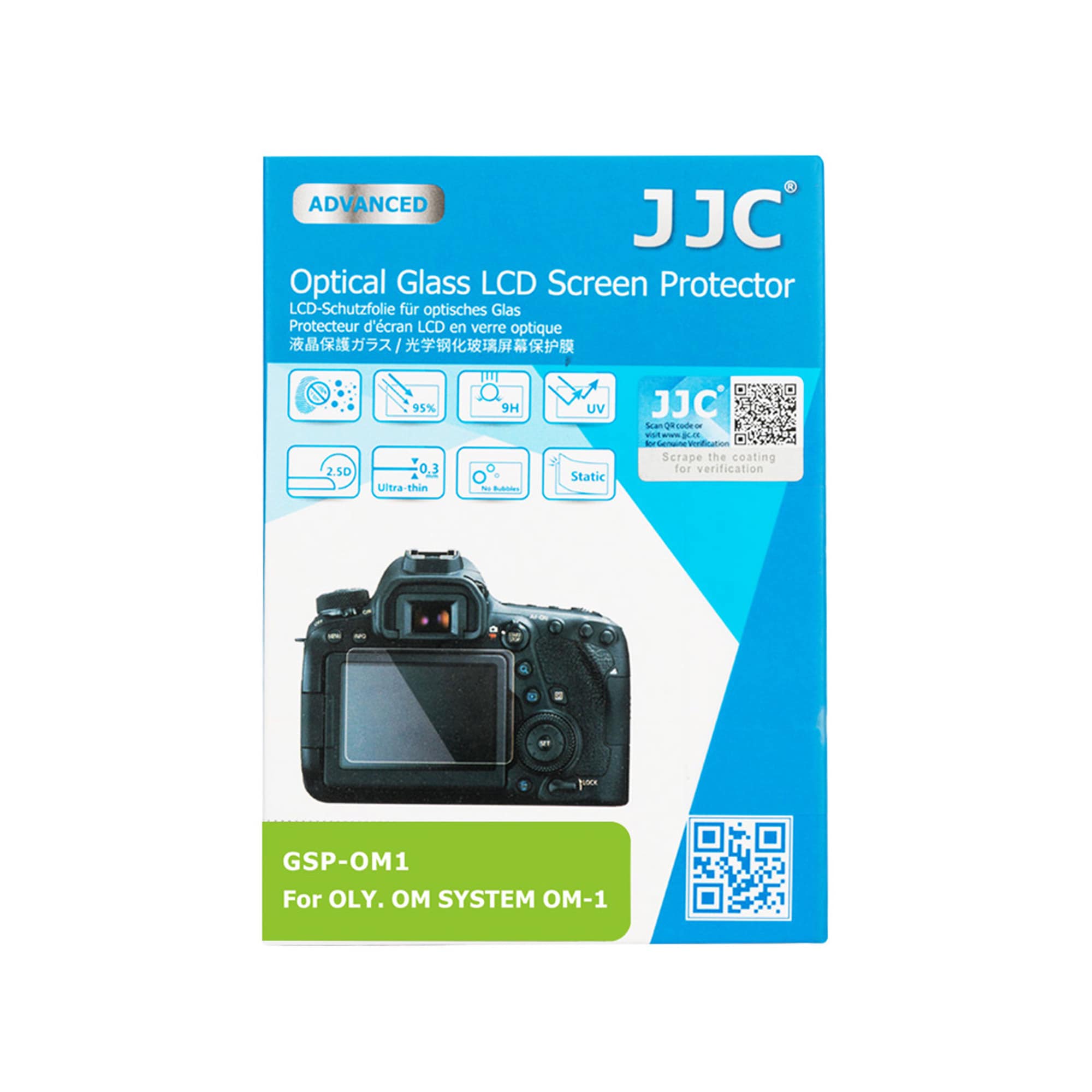 JJC LCD Optical Glass För Olympus OM-1