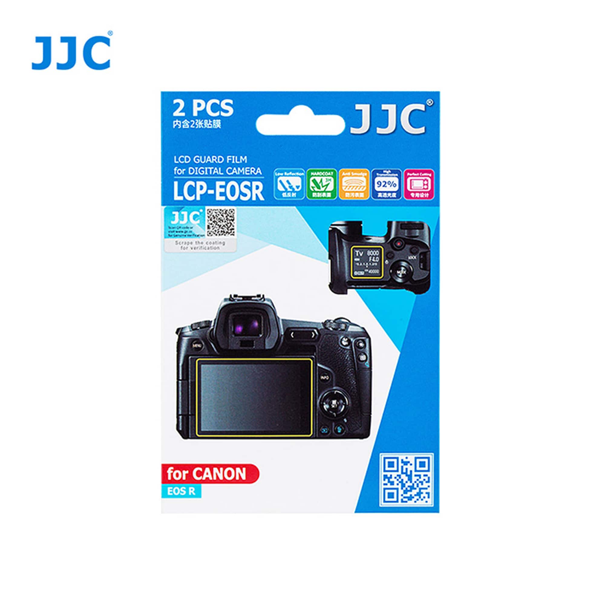 JJC LCD-Skydd För Canon EOS R