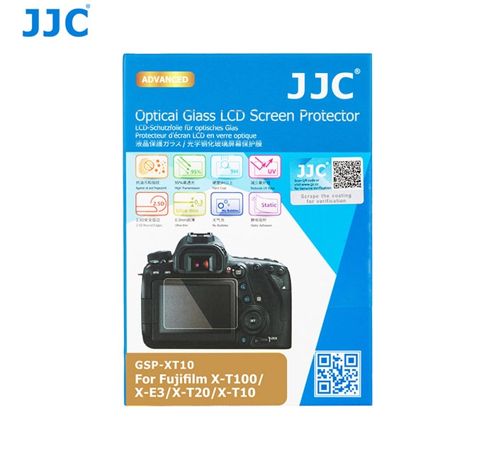 JJC LCD-Skydd Optical Glas till Fuji X-T20, X-T30, X-E3