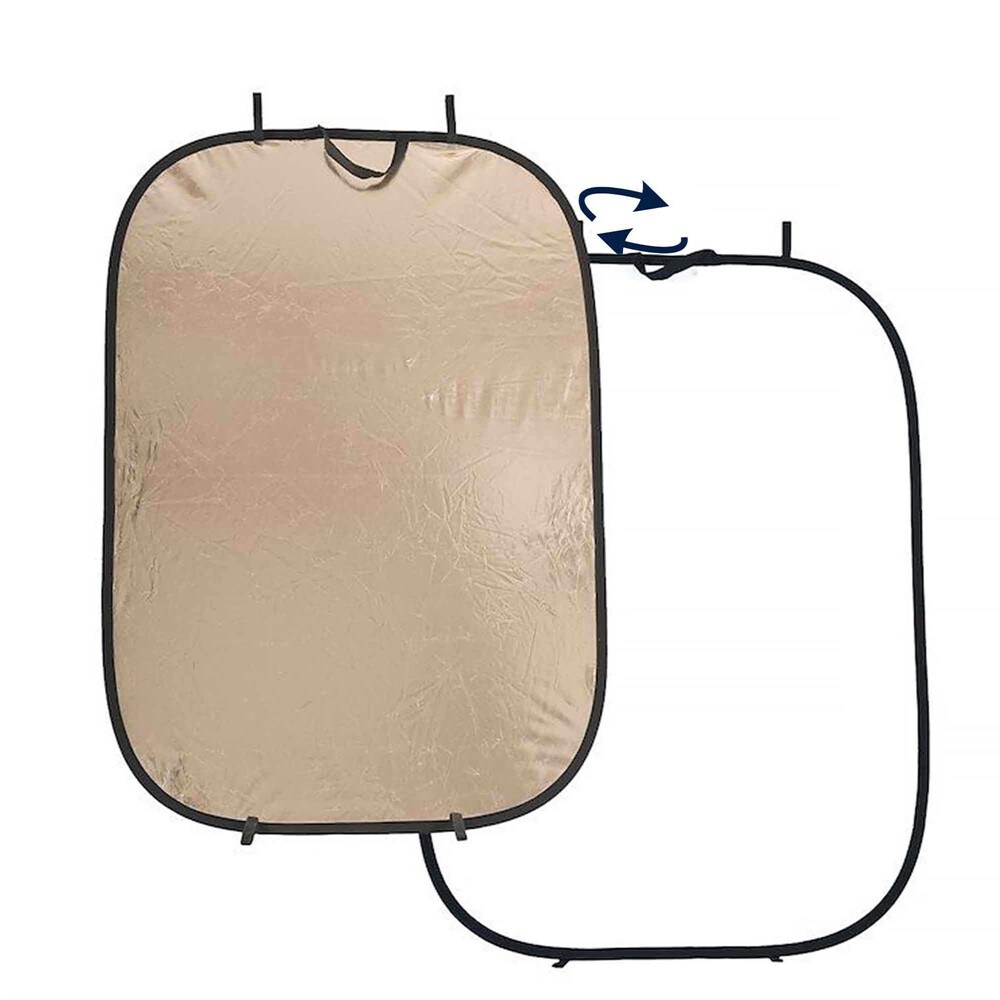 Manfrotto Reflexskärm 180x125cn Sunfire/Vit