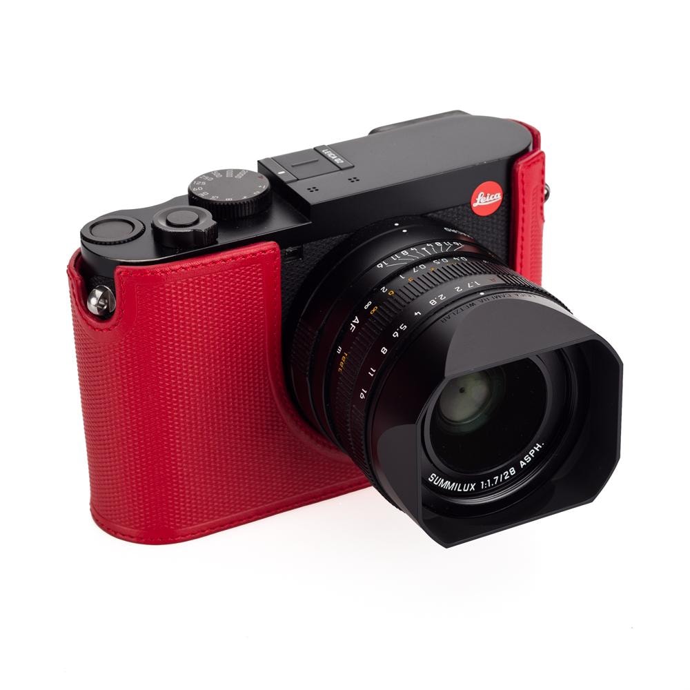 Leica Protector Q2 Red Leather