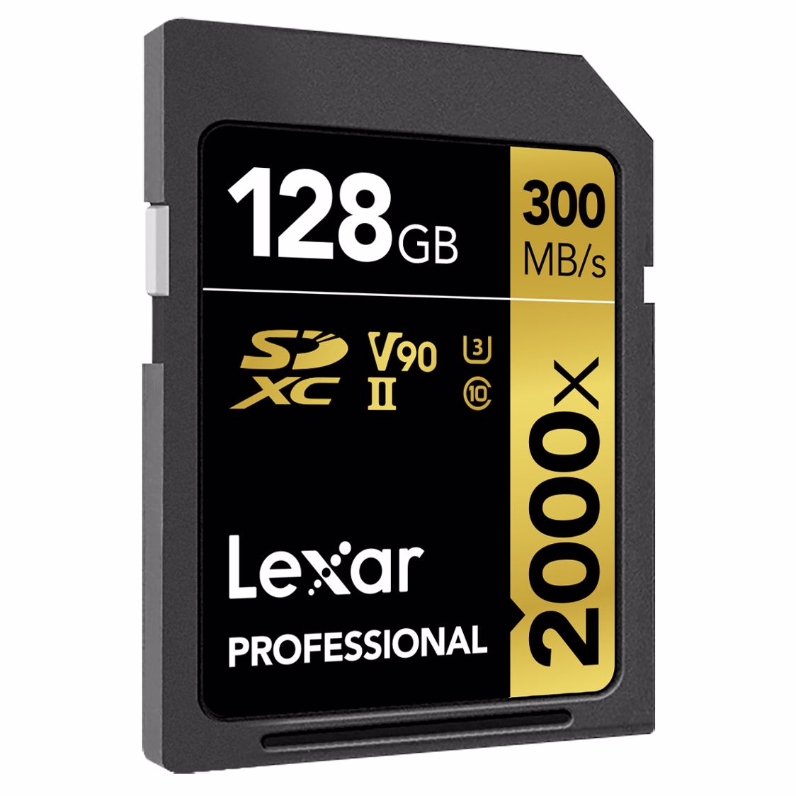 Lexar Pro 2000X SDHC/SDXC UHS-II U3(V90) R300/W260 128GB