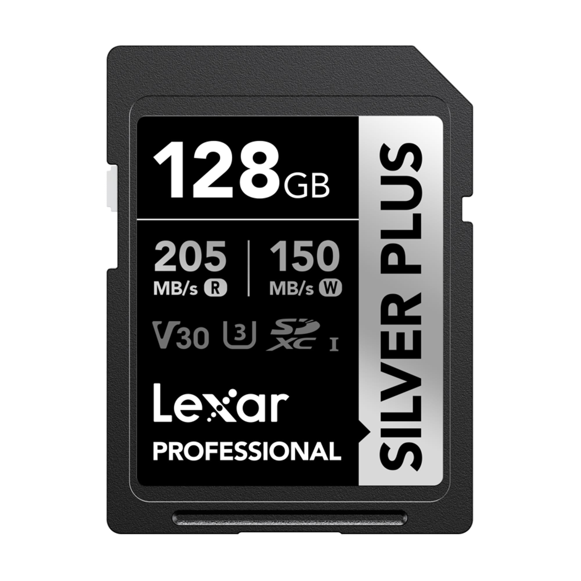 Lexar SDXC Pro Silver Plus 1066x UHS-I U3 V30 R205/W150 128GB