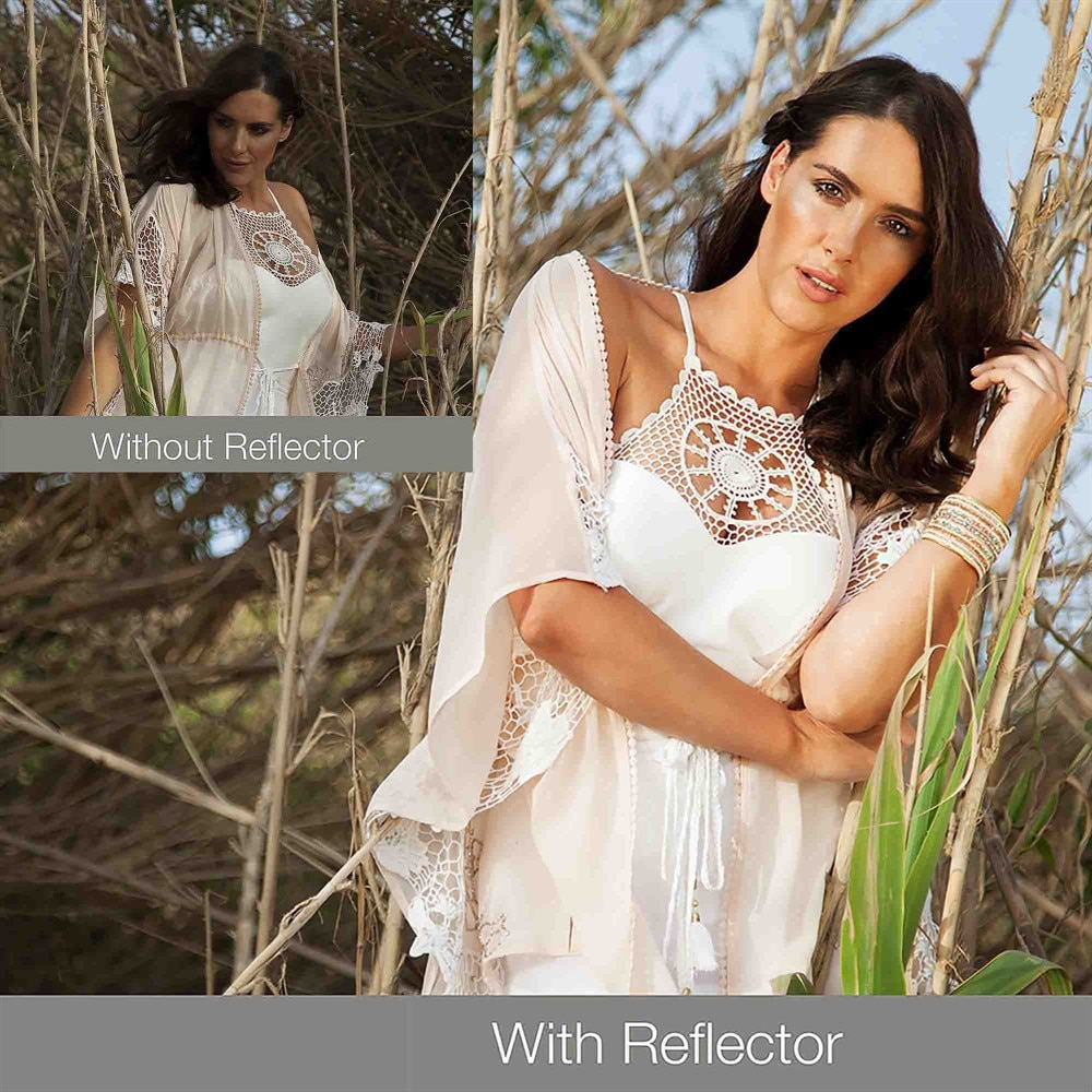 Manfrotto Reflexskärm 75 cm Silver/Guld