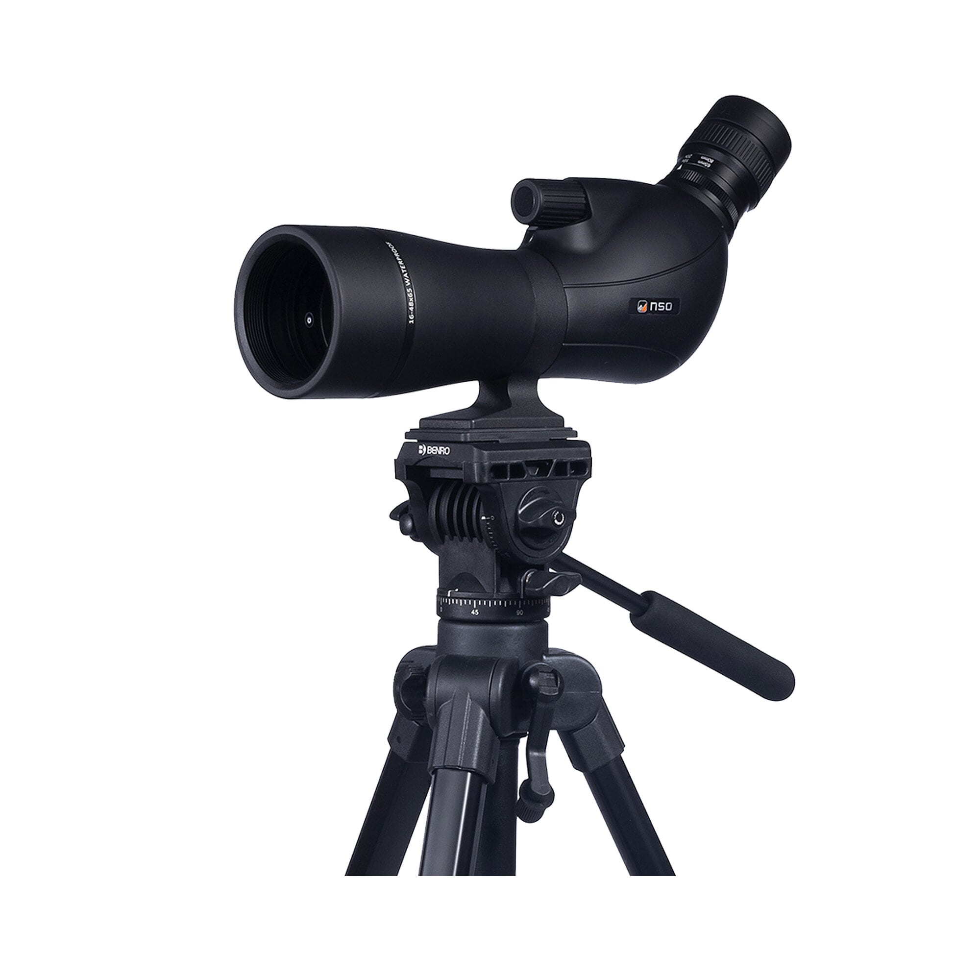 NSO Djupadal 16-48x65 + Benro T980