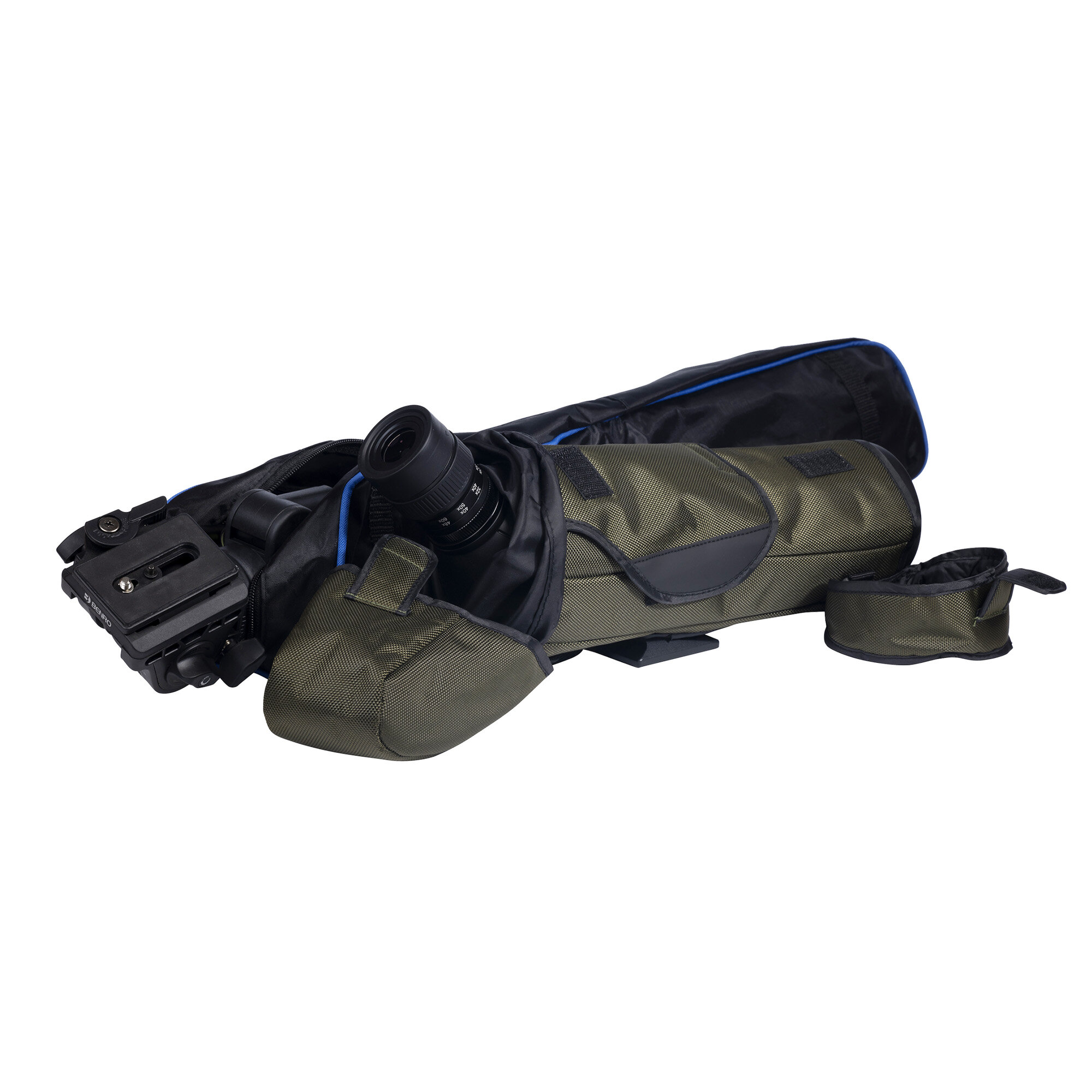 NSO Djupadal 20-60x80 ED + Benro T980