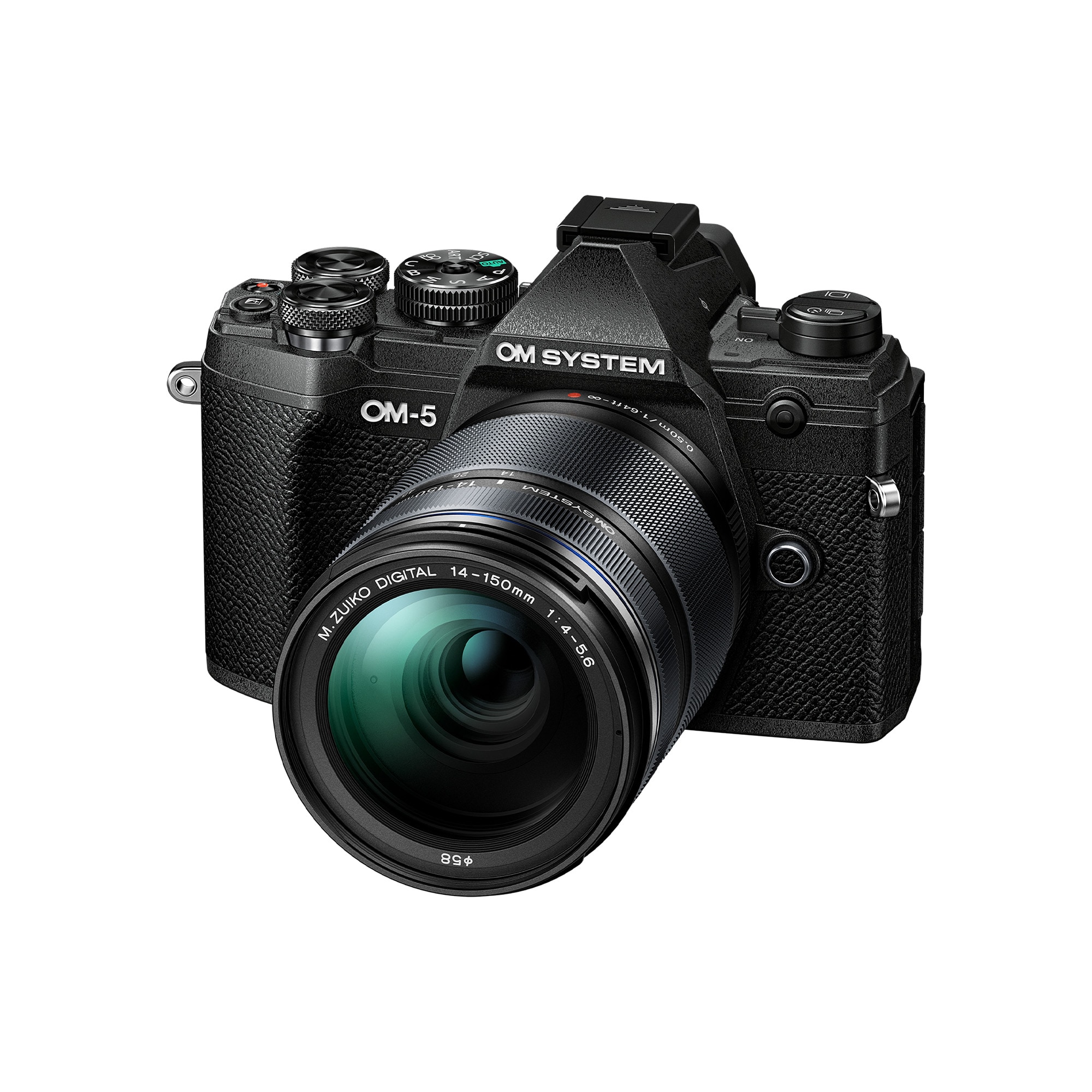 OM SYSTEM OM-5 14-150mm Svart - Fyndvara