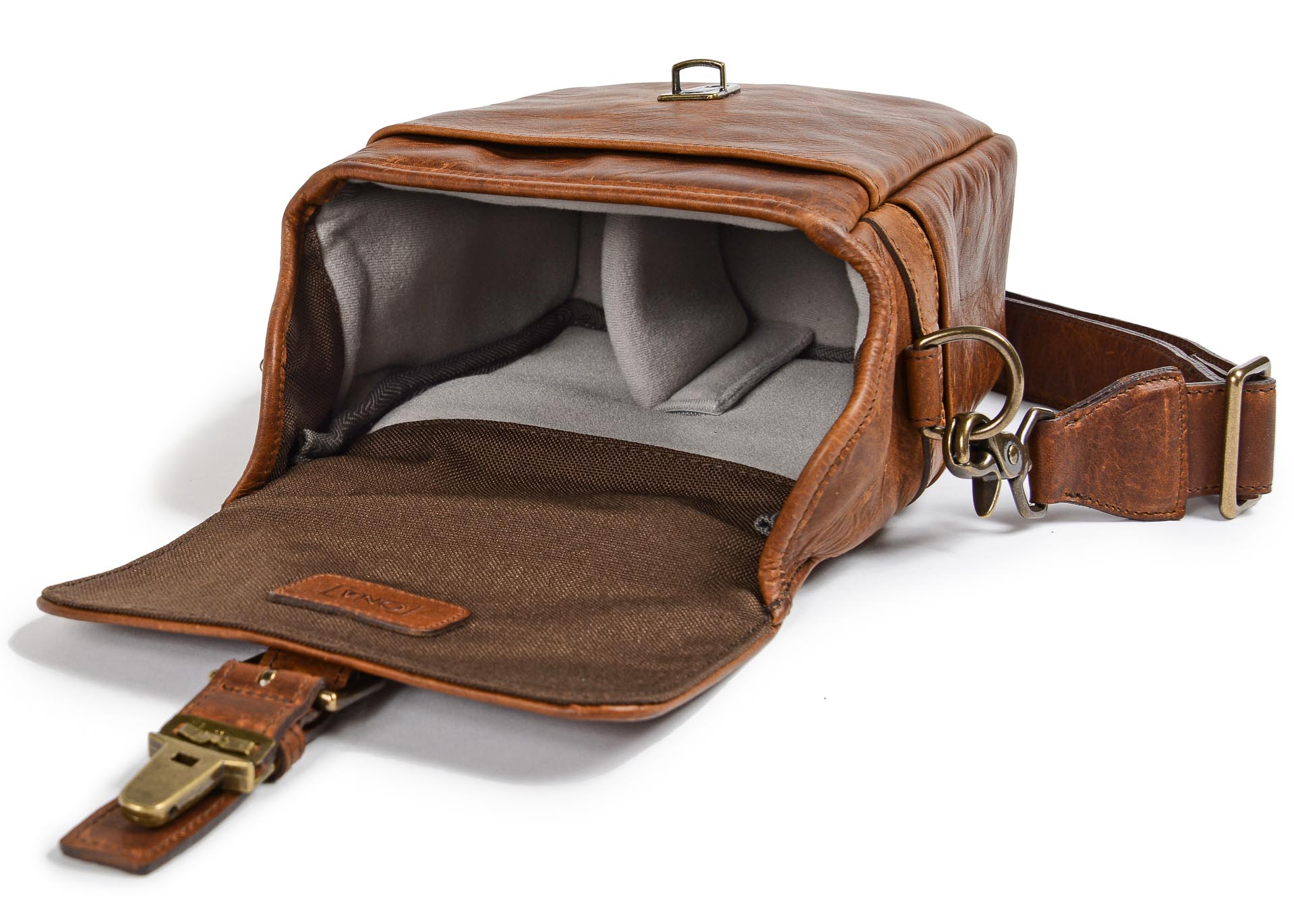 Ona Bags Bond street Cognac