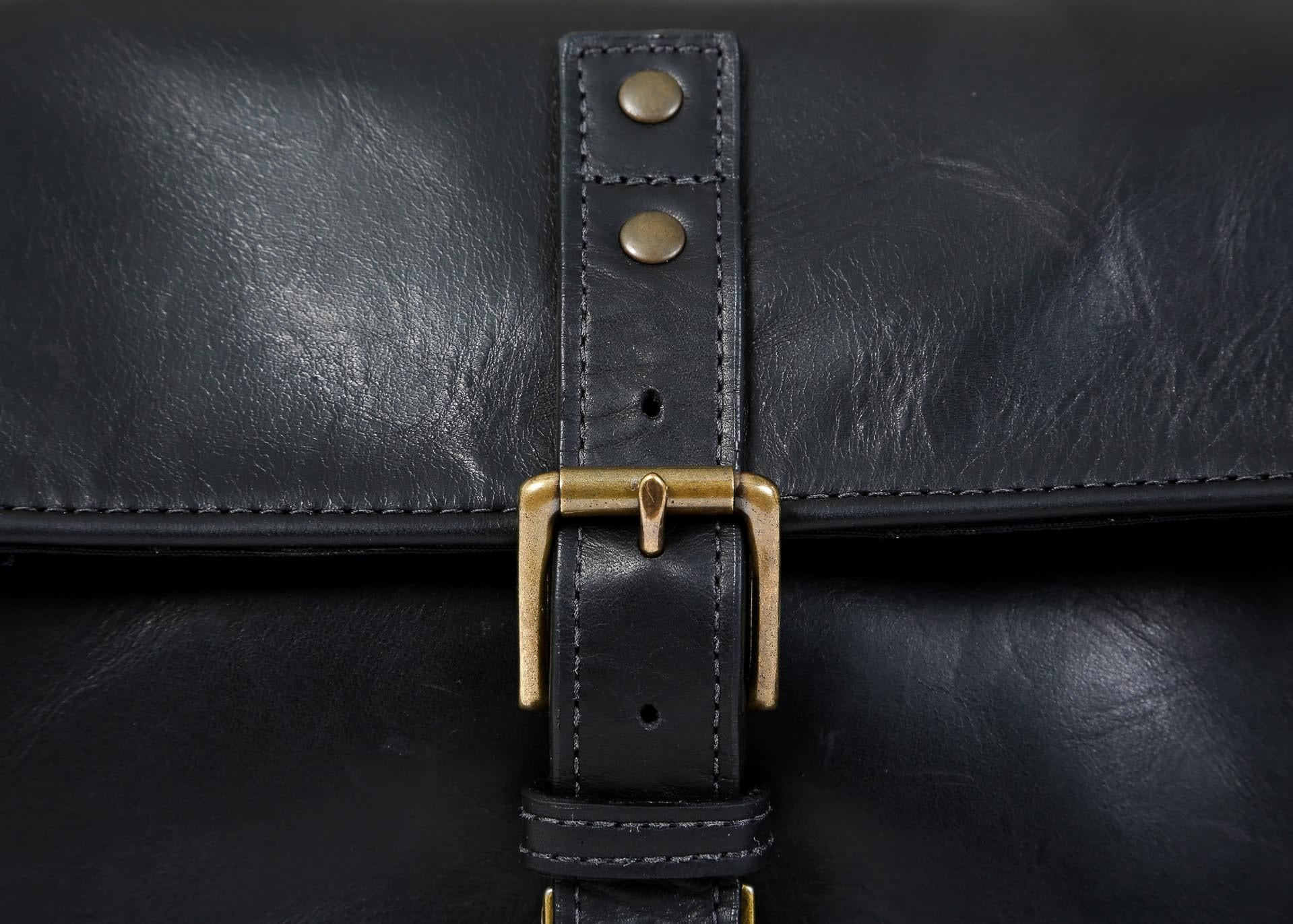 ONA Bags Bowery Black Leather