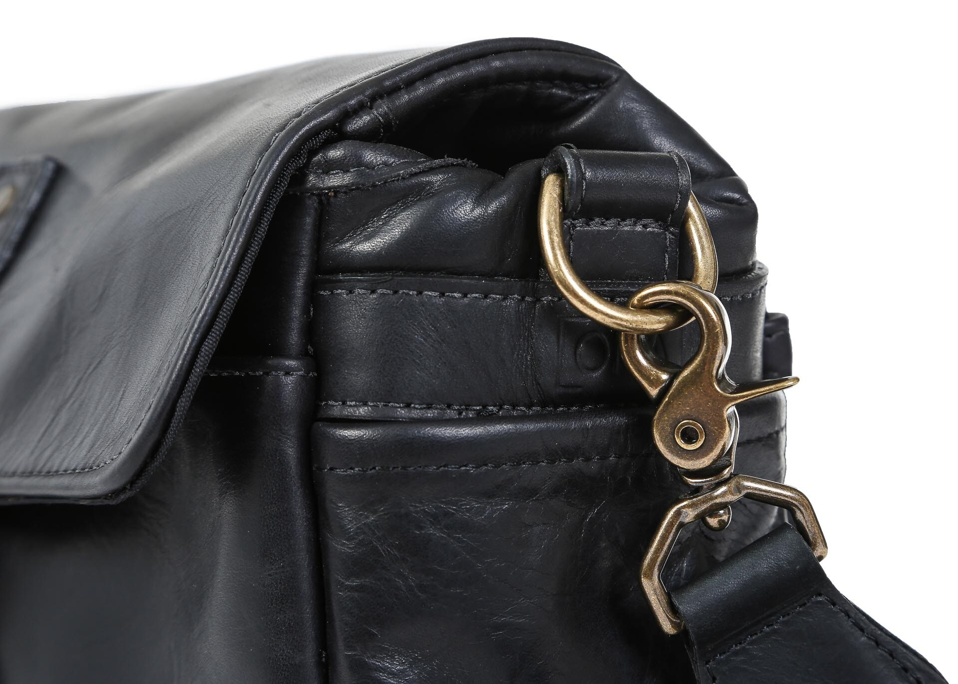 ONA Bags Bowery Black Leather