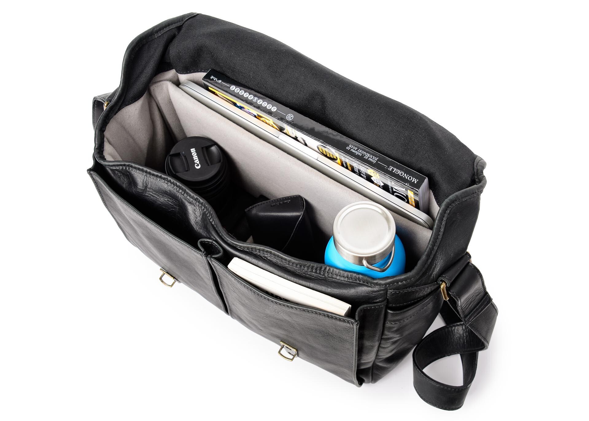 ONA Bags Leather Brixton Black