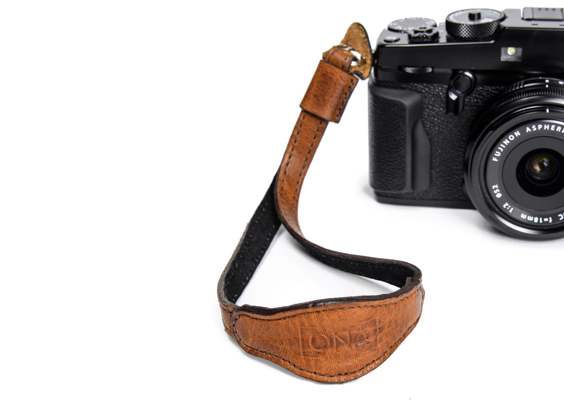 ONA The Kyoto Wrist Strap Cognac Leather