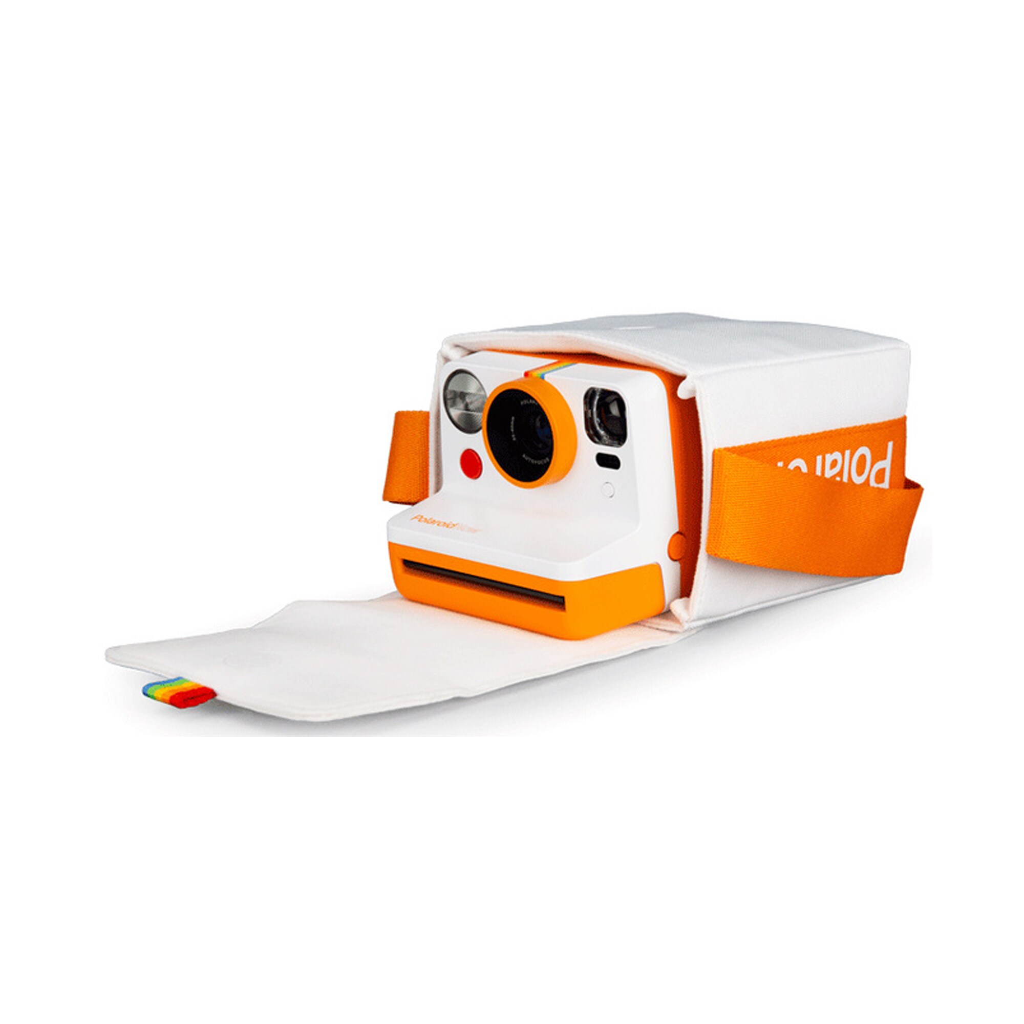 Polaroid Väska Till Now Vit & Orange