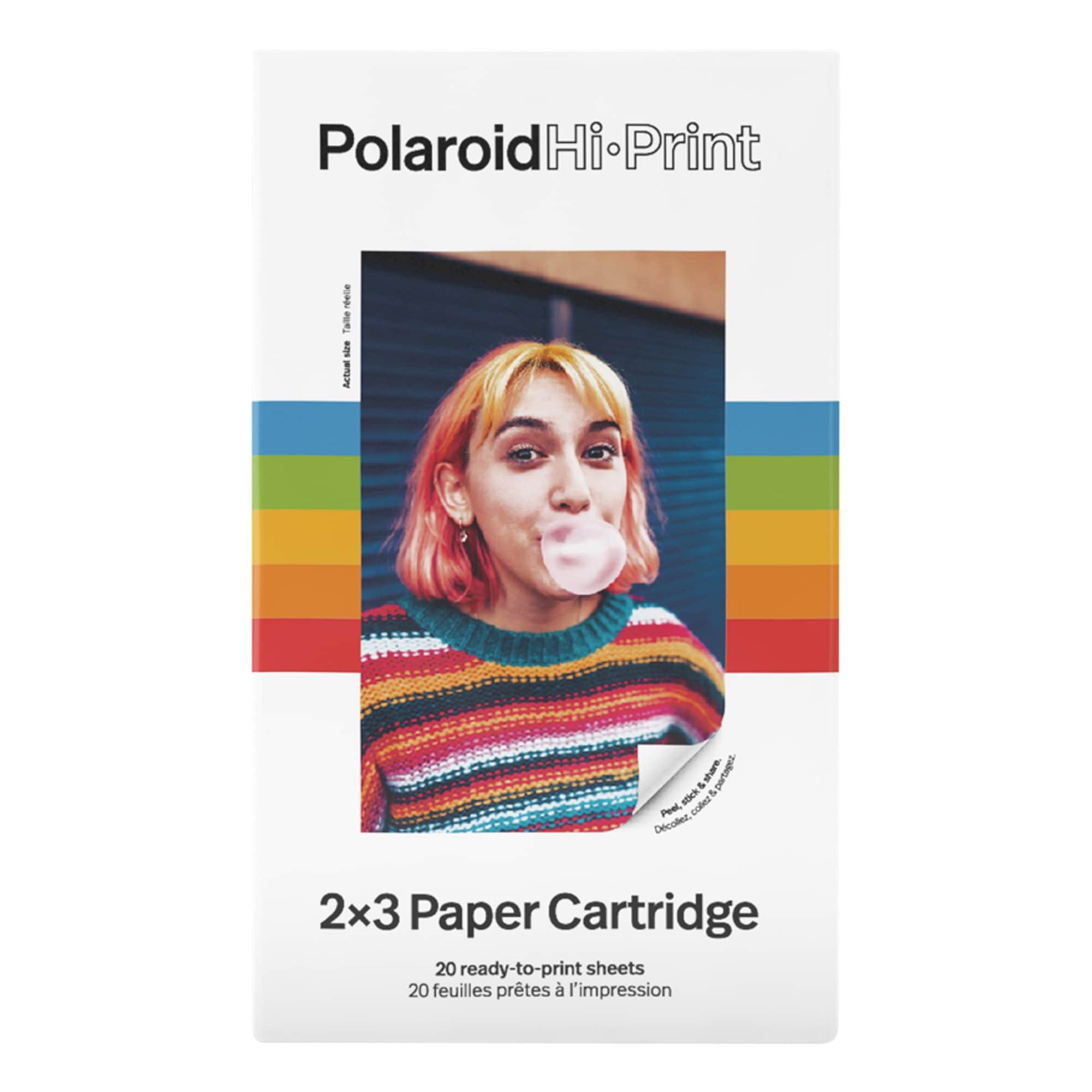 Polaroid HI-PRINT CARTRIDGE 2,1X3,4" 20-PACK STICK