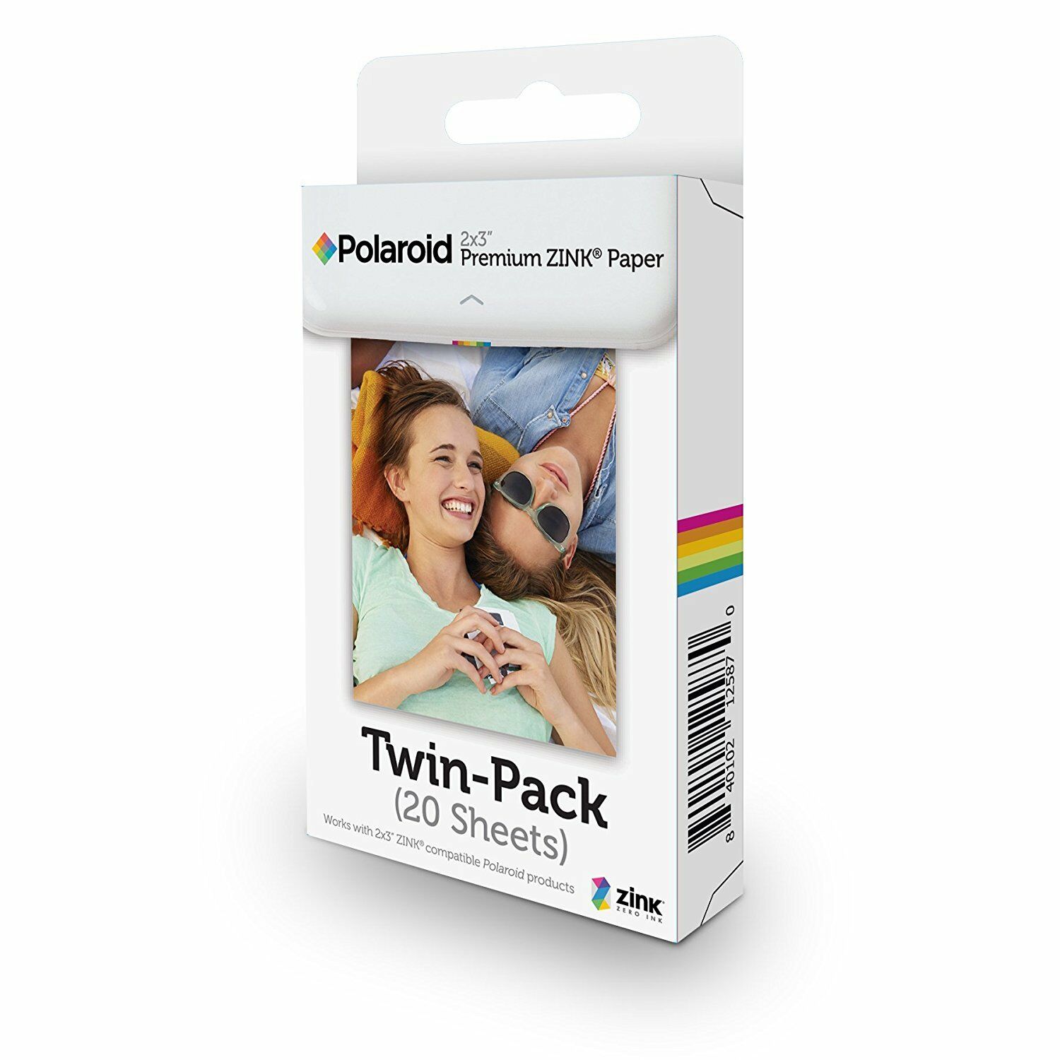 Polaroid Instant Film Zink Media 2x3" 20p
