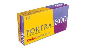Kodak Portra 800 120 1st