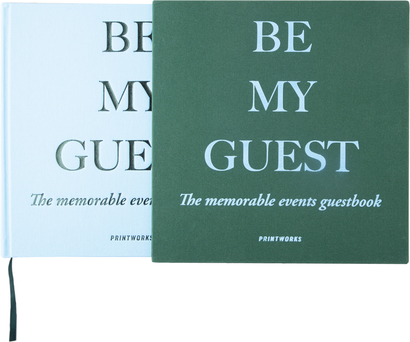 Printworks Guestbook Green/Blue