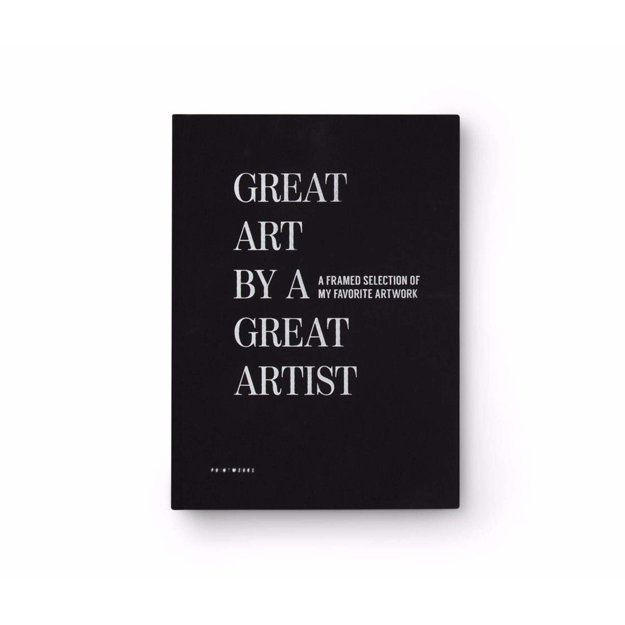 Printworks Fotoalbum Great Art By A Great Artist Svart