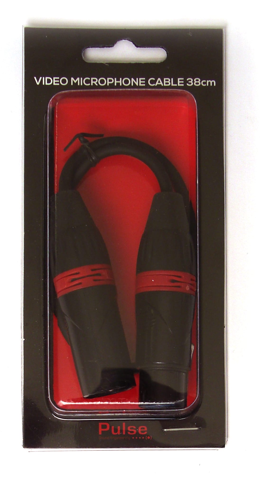 Pulse Mikrofonkabel 380mm XLR/XLR