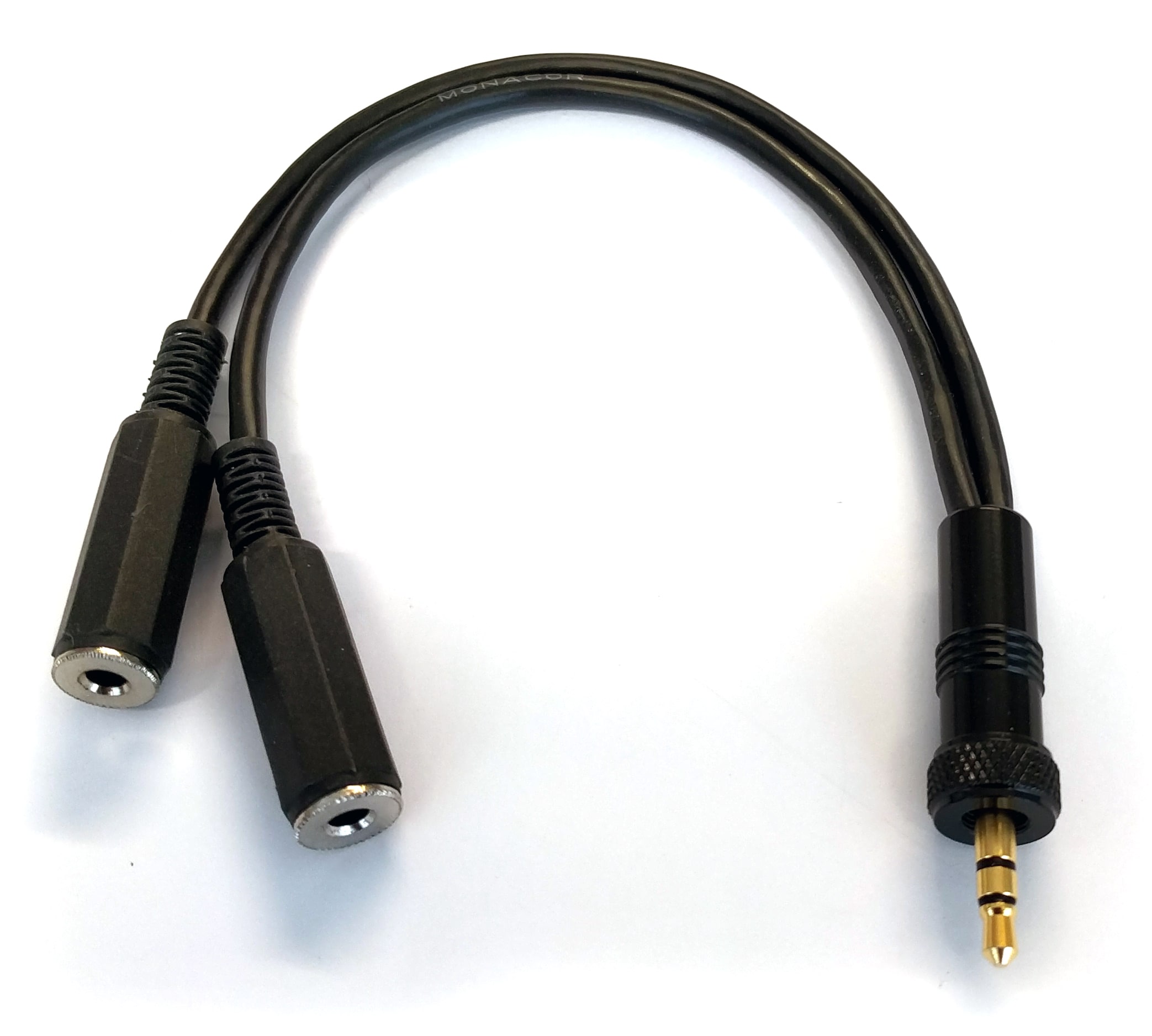 Pulse Splitkabel 2x TRS 3.5-F - 3.5 m. låsring 20cm