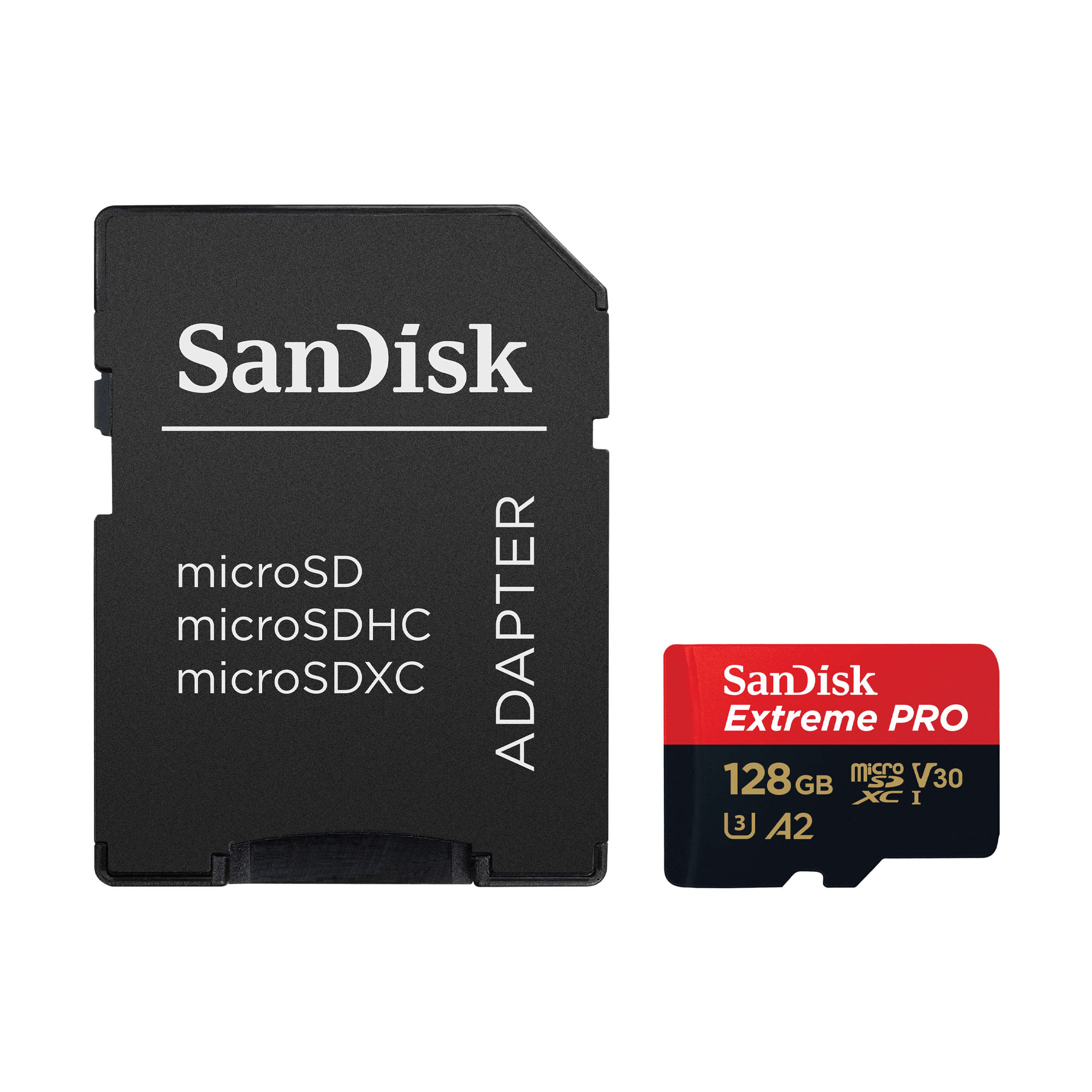 Sandisk MicroSDXC Extreme Pro 128GB 170MB/s A2 C10 V30 U3