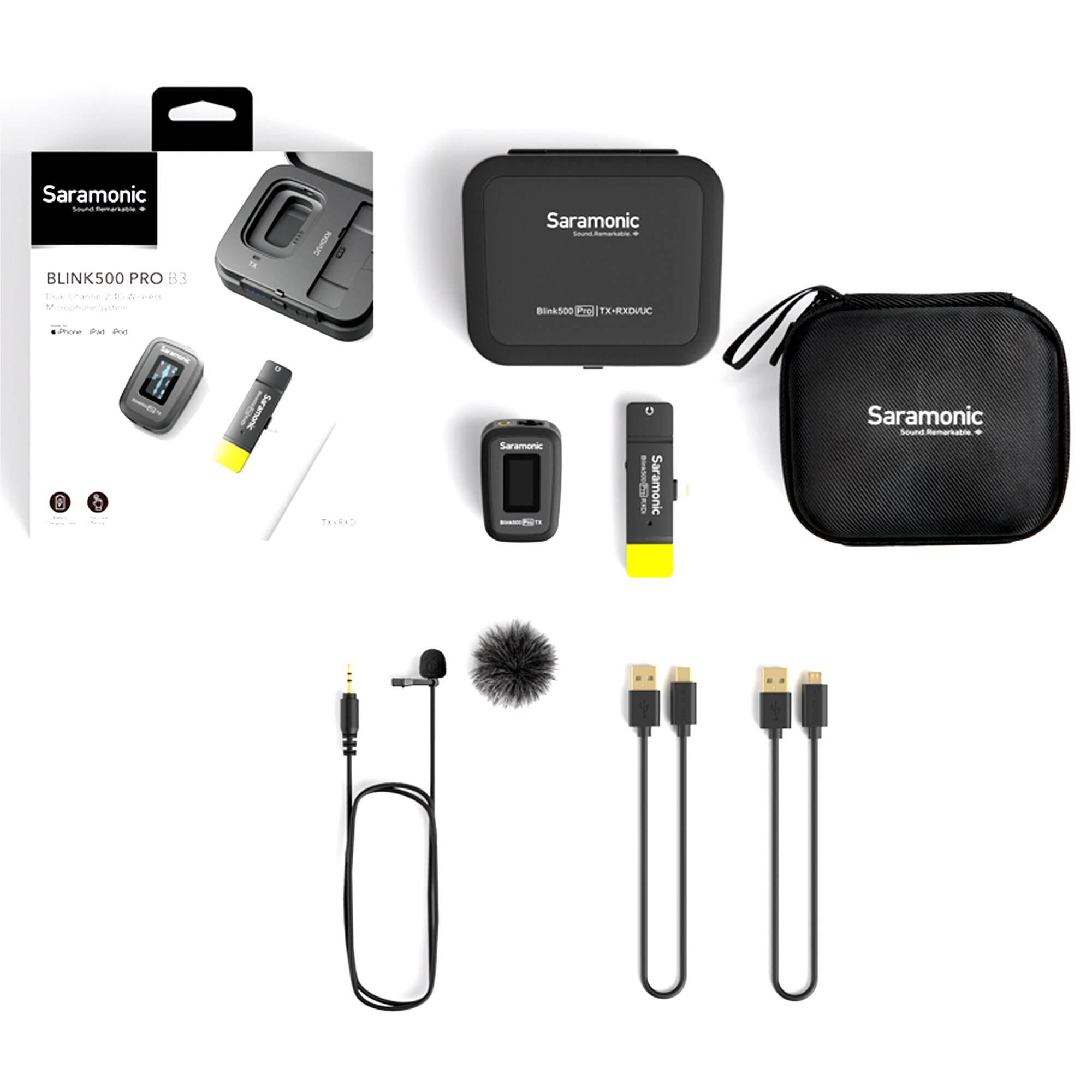 Saramonic Blink 500 Pro B3 2,4GHz wireless w/ Lightning