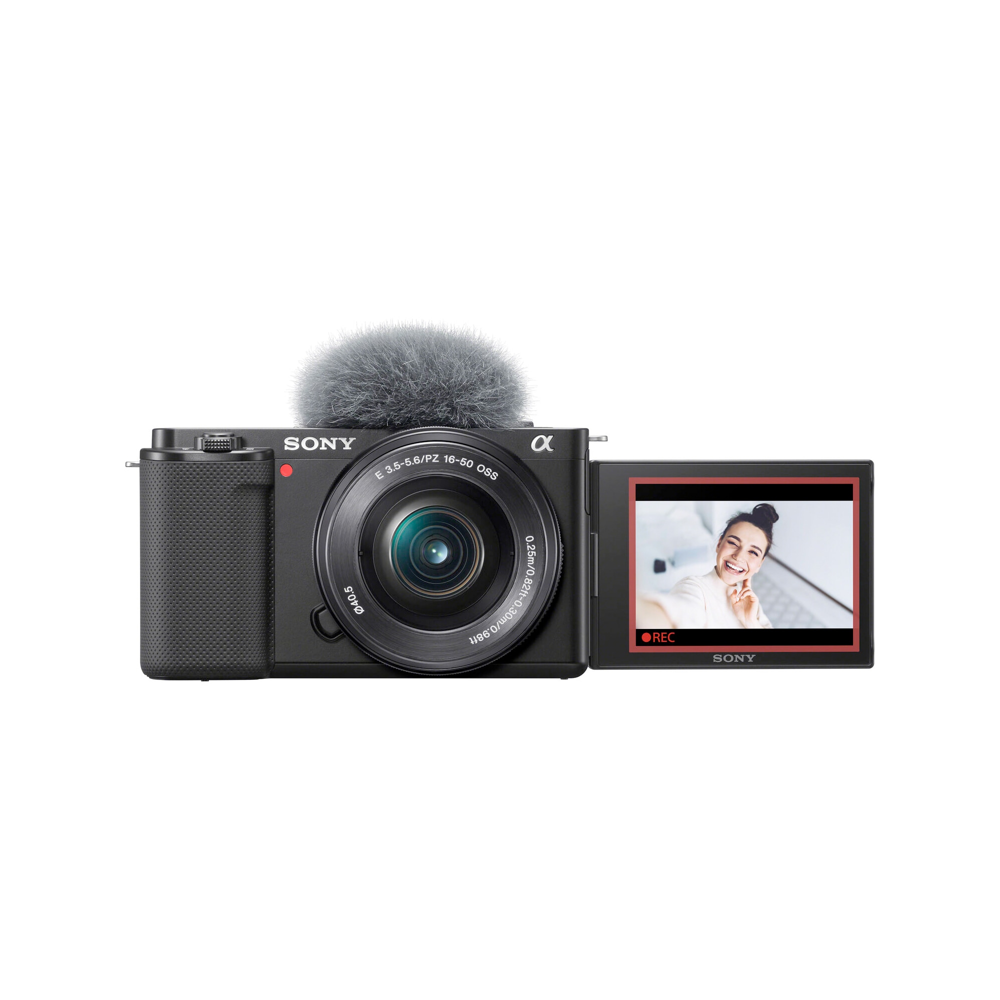 Sony ZV-E10 Svart + 16-50mm f/3,5-5,6 OSS