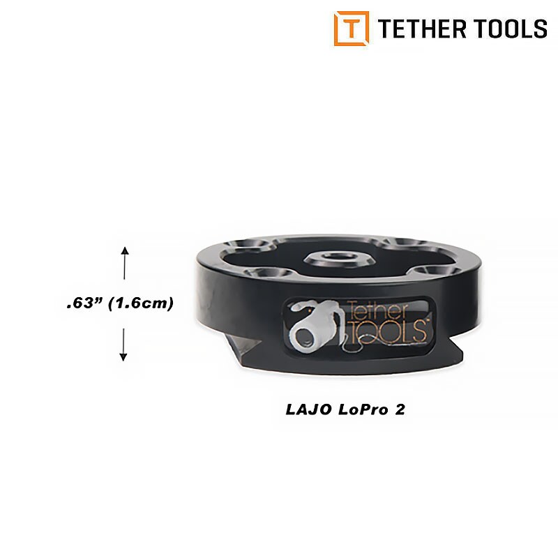 Tether Tools Lopro-2 Bracket För Aero Svart